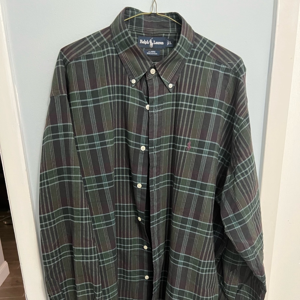Beautiful Polo Button Down. Size Large. - image 1